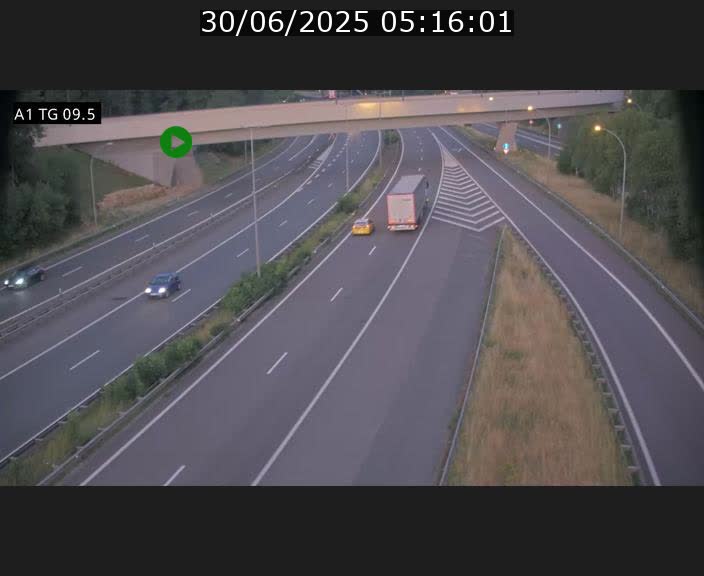 <h2>Traffic live webcam Luxembourg Jonction Grünewald - A1 direction Luxembourg-ville - BK 9.5</h2>