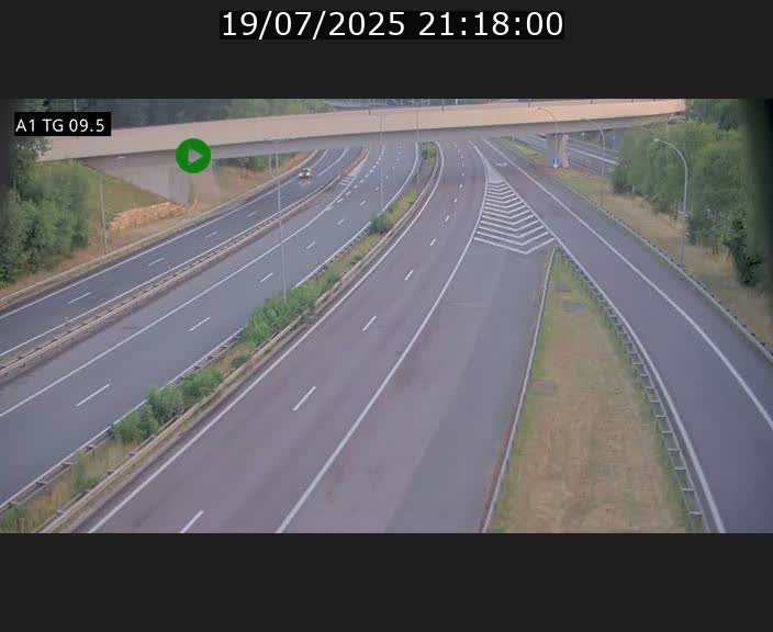 <h2>Traffic live webcam Luxembourg Jonction Grünewald - A1 direction Luxembourg-ville - BK 9.5</h2>