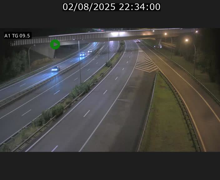 <h2>Traffic live webcam Luxembourg Jonction Grünewald - A1 direction Luxembourg-ville - BK 9.5</h2>