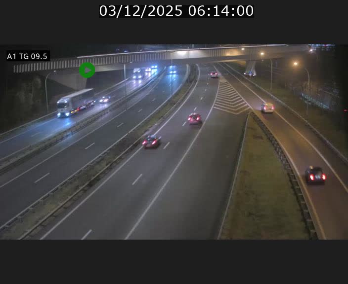 <h2>Traffic live webcam Luxembourg Jonction Grünewald - A1 direction Luxembourg-ville - BK 9.5</h2>