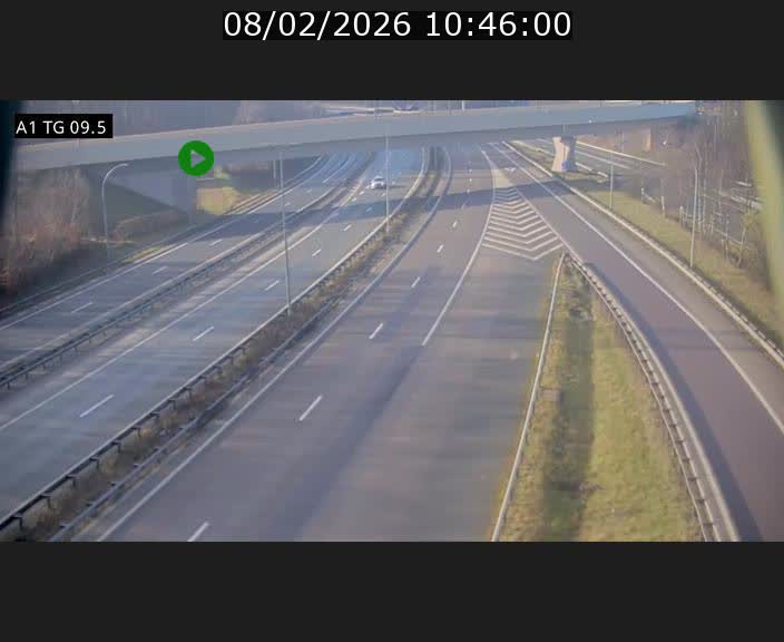 <h2>Traffic live webcam Luxembourg Jonction Grünewald - A1 direction Luxembourg-ville - BK 9.5</h2>