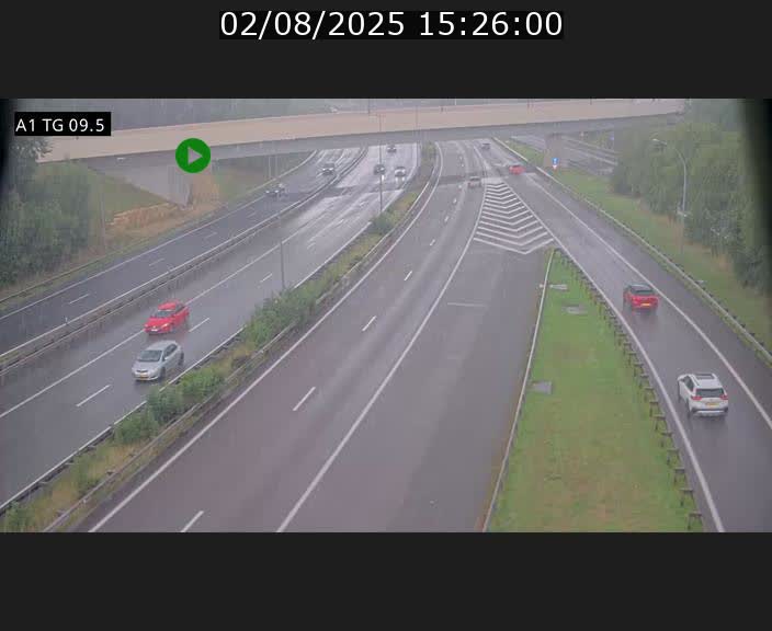 <h2>Traffic live webcam Luxembourg Jonction Grünewald - A1 direction Luxembourg-ville - BK 9.5</h2>