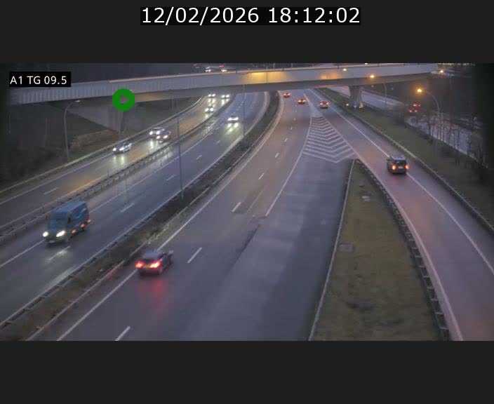 <h2>Traffic live webcam Luxembourg Jonction Grünewald - A1 direction Luxembourg-ville - BK 9.5</h2>