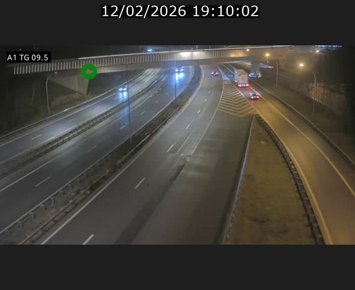 <h2>Traffic live webcam Luxembourg Jonction Grünewald - A1 direction Luxembourg-ville - BK 9.5</h2>