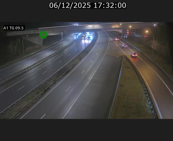 <h2>Traffic live webcam Luxembourg Jonction Grünewald - A1 direction Luxembourg-ville - BK 9.5</h2>