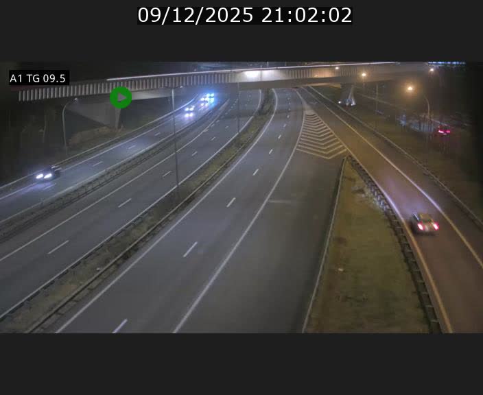 <h2>Traffic live webcam Luxembourg Jonction Grünewald - A1 direction Luxembourg-ville - BK 9.5</h2>