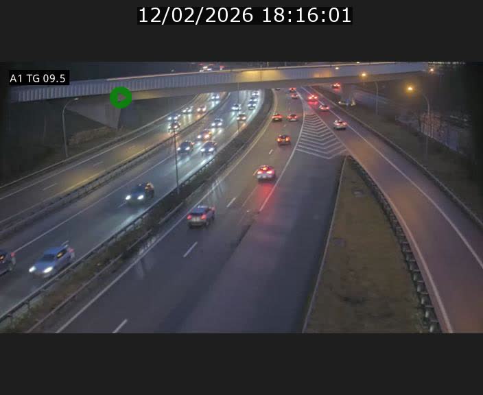 <h2>Traffic live webcam Luxembourg Jonction Grünewald - A1 direction Luxembourg-ville - BK 9.5</h2>