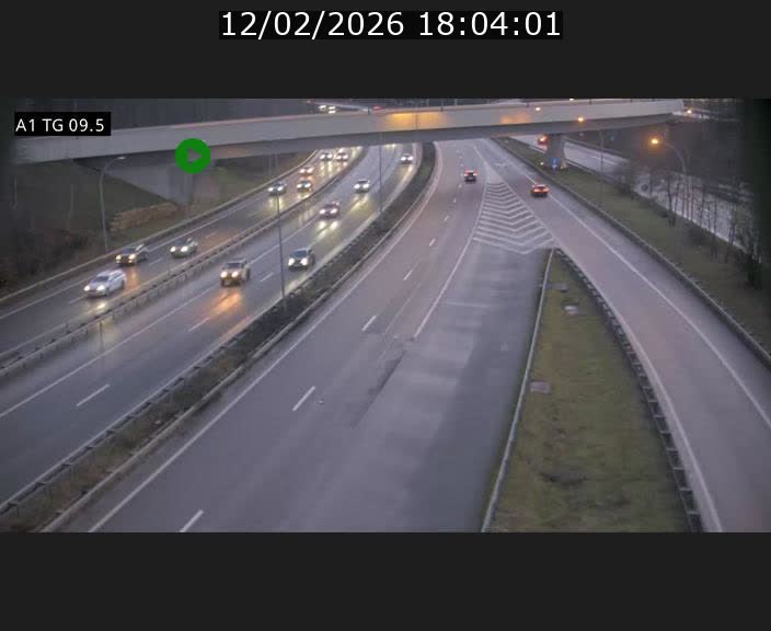 <h2>Traffic live webcam Luxembourg Jonction Grünewald - A1 direction Luxembourg-ville - BK 9.5</h2>