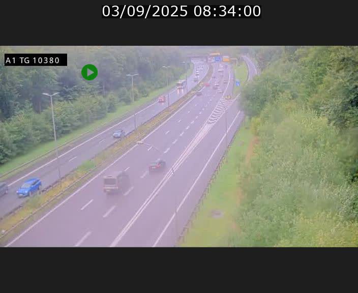 <h2>Traffic live webcam Luxembourg Senningerberg - A1 direction Luxembourg Kirchberg - BK 10.3</h2>