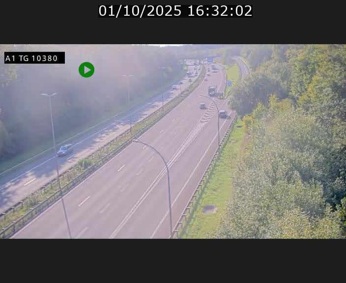 <h2>Traffic live webcam Luxembourg Senningerberg - A1 direction Luxembourg Kirchberg - BK 10.3</h2>