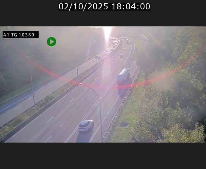 <h2>Traffic live webcam Luxembourg Senningerberg - A1 direction Luxembourg Kirchberg - BK 10.3</h2>