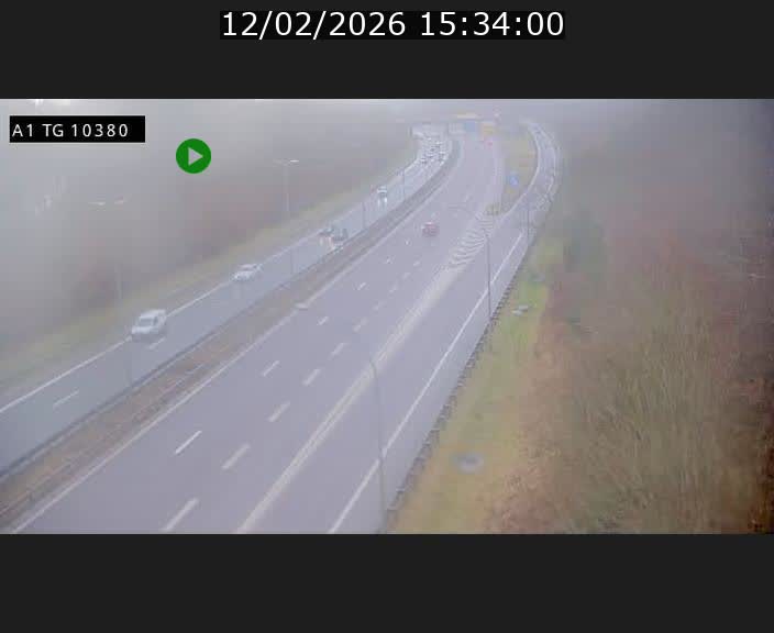 <h2>Traffic live webcam Luxembourg Senningerberg - A1 direction Luxembourg Kirchberg - BK 10.3</h2>
