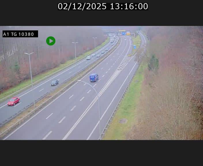 <h2>Traffic live webcam Luxembourg Senningerberg - A1 direction Luxembourg Kirchberg - BK 10.3</h2>