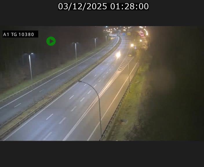 <h2>Traffic live webcam Luxembourg Senningerberg - A1 direction Luxembourg Kirchberg - BK 10.3</h2>
