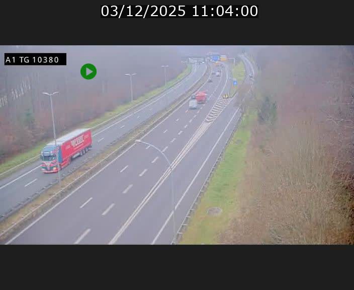<h2>Traffic live webcam Luxembourg Senningerberg - A1 direction Luxembourg Kirchberg - BK 10.3</h2>