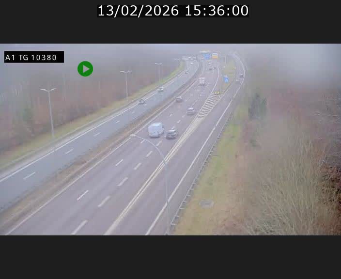 <h2>Traffic live webcam Luxembourg Senningerberg - A1 direction Luxembourg Kirchberg - BK 10.3</h2>
