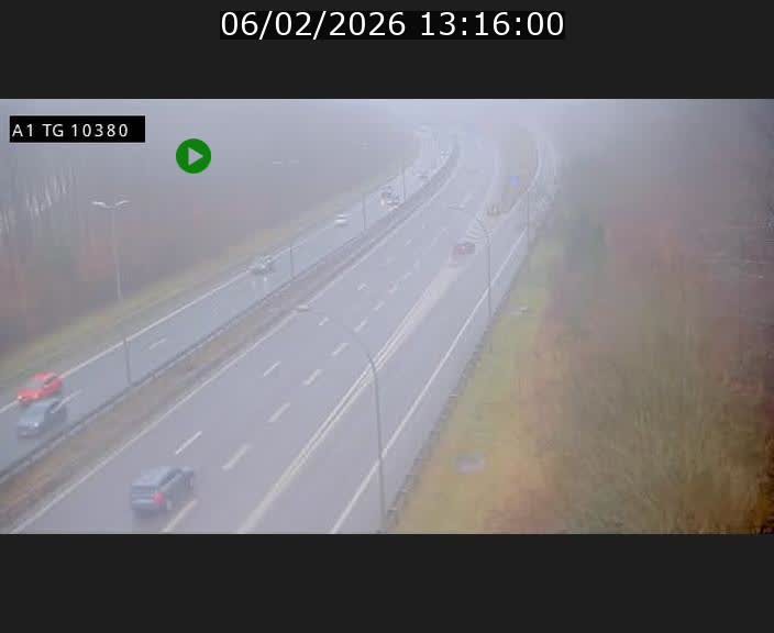 <h2>Traffic live webcam Luxembourg Senningerberg - A1 direction Luxembourg Kirchberg - BK 10.3</h2>