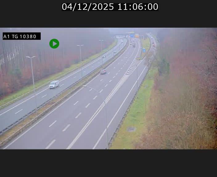 <h2>Traffic live webcam Luxembourg Senningerberg - A1 direction Luxembourg Kirchberg - BK 10.3</h2>