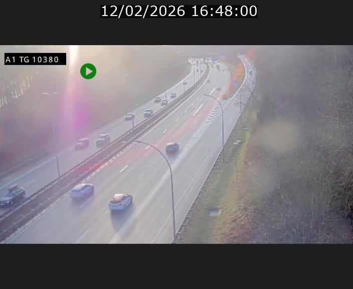 <h2>Traffic live webcam Luxembourg Senningerberg - A1 direction Luxembourg Kirchberg - BK 10.3</h2>