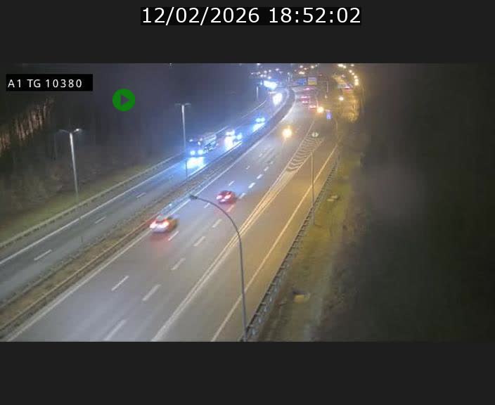 <h2>Traffic live webcam Luxembourg Senningerberg - A1 direction Luxembourg Kirchberg - BK 10.3</h2>