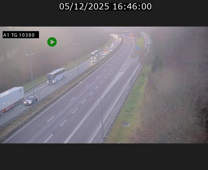 <h2>Traffic live webcam Luxembourg Senningerberg - A1 direction Luxembourg Kirchberg - BK 10.3</h2>