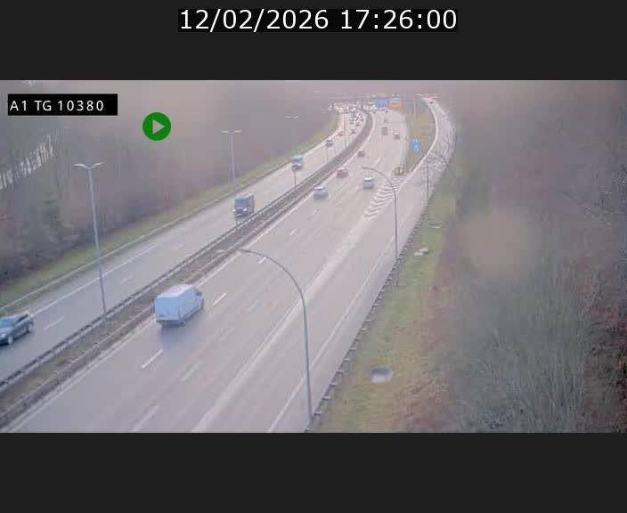 <h2>Traffic live webcam Luxembourg Senningerberg - A1 direction Luxembourg Kirchberg - BK 10.3</h2>