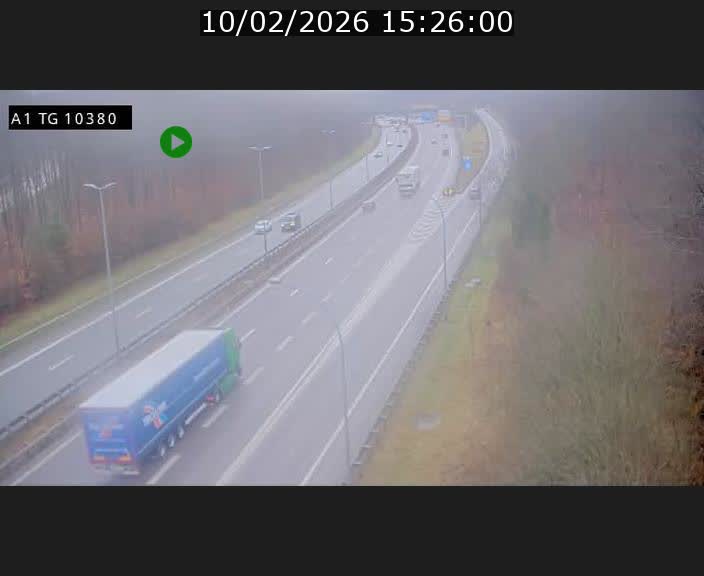<h2>Traffic live webcam Luxembourg Senningerberg - A1 direction Luxembourg Kirchberg - BK 10.3</h2>