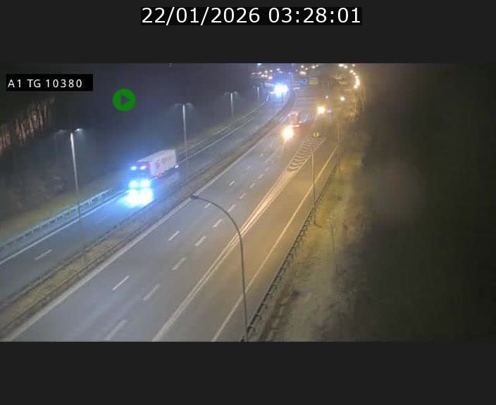 <h2>Traffic live webcam Luxembourg Senningerberg - A1 direction Luxembourg Kirchberg - BK 10.3</h2>