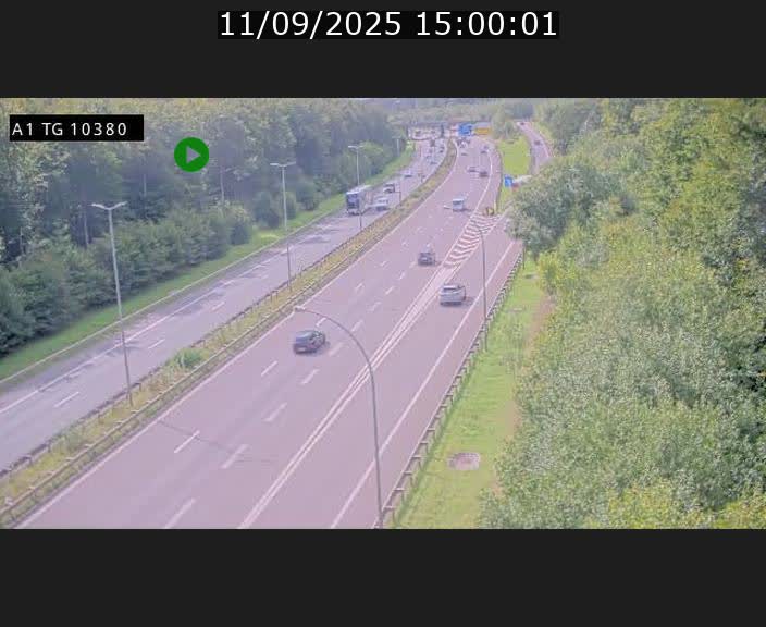 <h2>Traffic live webcam Luxembourg Senningerberg - A1 direction Luxembourg Kirchberg - BK 10.3</h2>