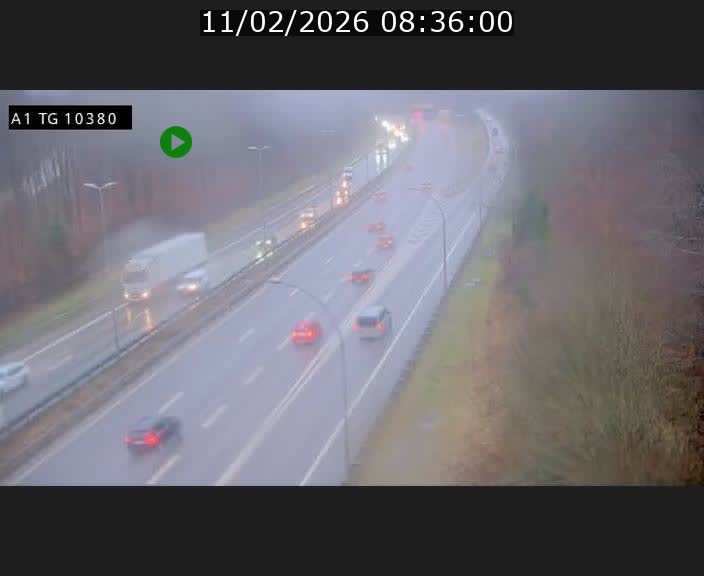 <h2>Traffic live webcam Luxembourg Senningerberg - A1 direction Luxembourg Kirchberg - BK 10.3</h2>