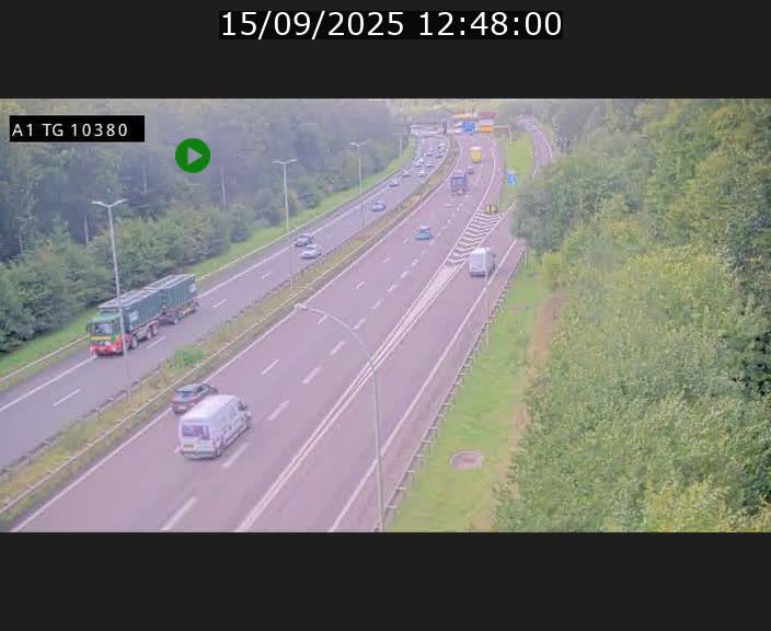 <h2>Traffic live webcam Luxembourg Senningerberg - A1 direction Luxembourg Kirchberg - BK 10.3</h2>