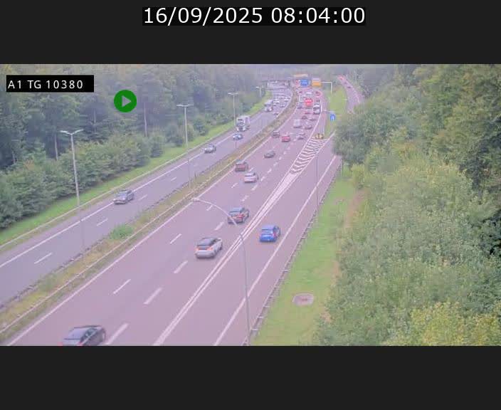 <h2>Traffic live webcam Luxembourg Senningerberg - A1 direction Luxembourg Kirchberg - BK 10.3</h2>