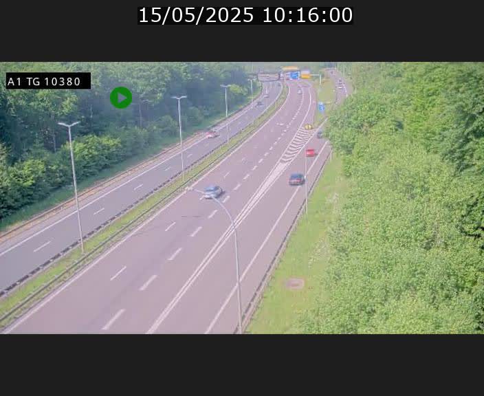 <h2>Traffic live webcam Luxembourg Senningerberg - A1 direction Luxembourg Kirchberg - BK 10.3</h2>