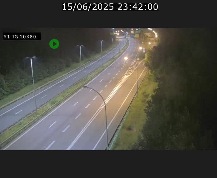 Traffic live webcam Luxembourg Senningerberg - A1 direction Luxembourg Kirchberg - BK 10.3