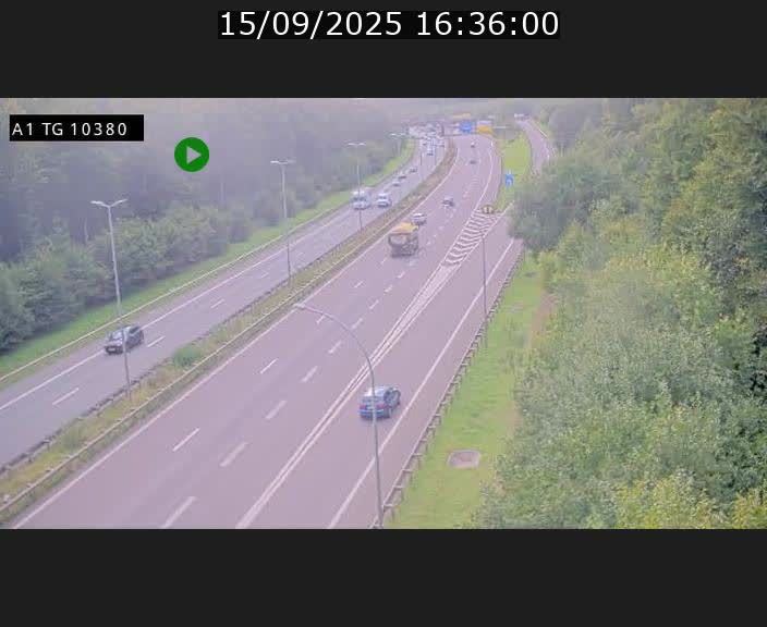 <h2>Traffic live webcam Luxembourg Senningerberg - A1 direction Luxembourg Kirchberg - BK 10.3</h2>