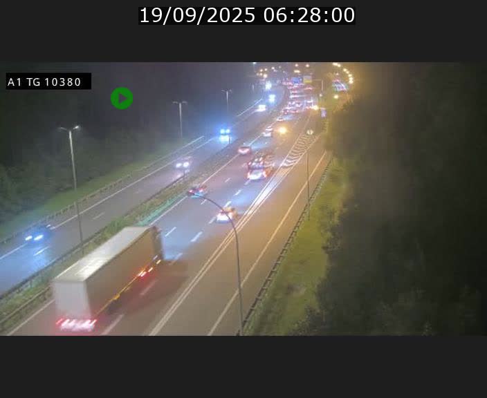 <h2>Traffic live webcam Luxembourg Senningerberg - A1 direction Luxembourg Kirchberg - BK 10.3</h2>