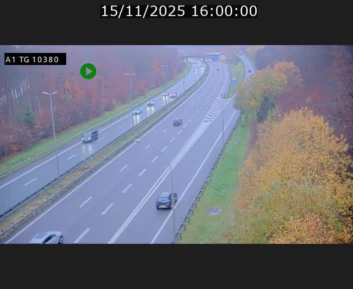 Traffic live webcam Luxembourg Senningerberg - A1 direction Luxembourg Kirchberg - BK 10.3