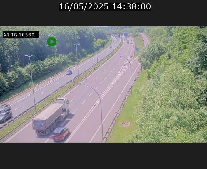 <h2>Traffic live webcam Luxembourg Senningerberg - A1 direction Luxembourg Kirchberg - BK 10.3</h2>