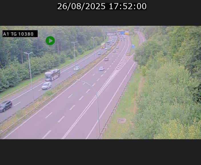<h2>Traffic live webcam Luxembourg Senningerberg - A1 direction Luxembourg Kirchberg - BK 10.3</h2>
