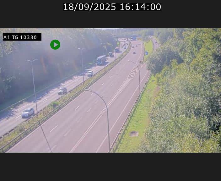<h2>Traffic live webcam Luxembourg Senningerberg - A1 direction Luxembourg Kirchberg - BK 10.3</h2>