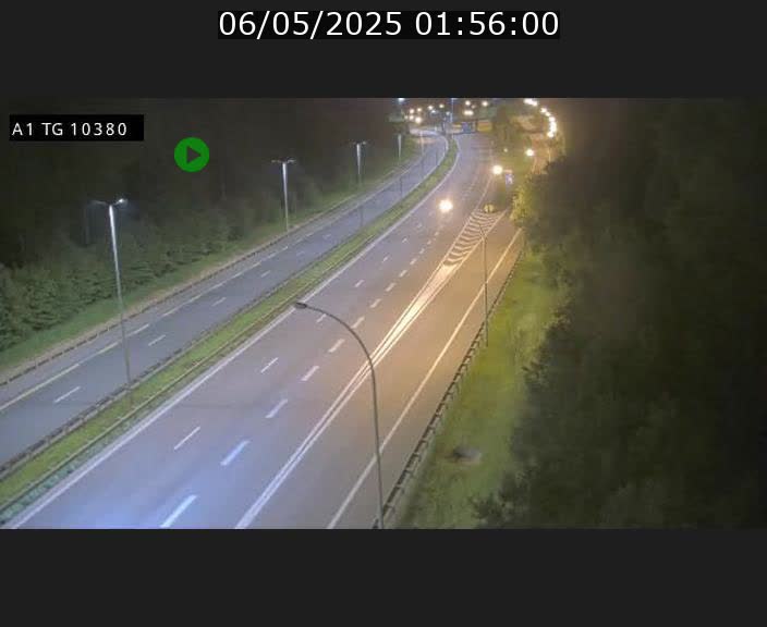 Traffic live webcam Luxembourg Senningerberg - A1 direction Luxembourg Kirchberg - BK 10.3