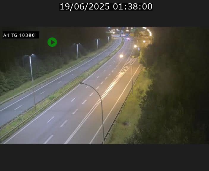 Traffic live webcam Luxembourg Senningerberg - A1 direction Luxembourg Kirchberg - BK 10.3