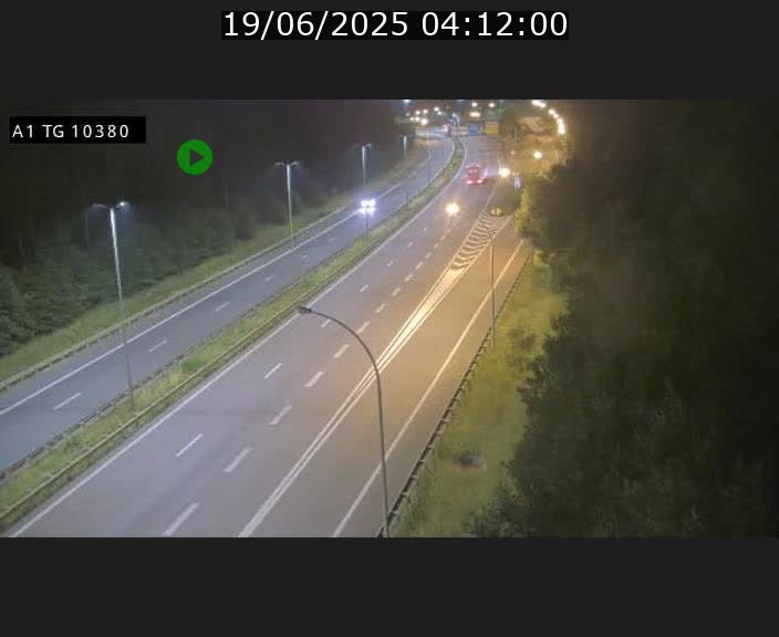 Traffic live webcam Luxembourg Senningerberg - A1 direction Luxembourg Kirchberg - BK 10.3