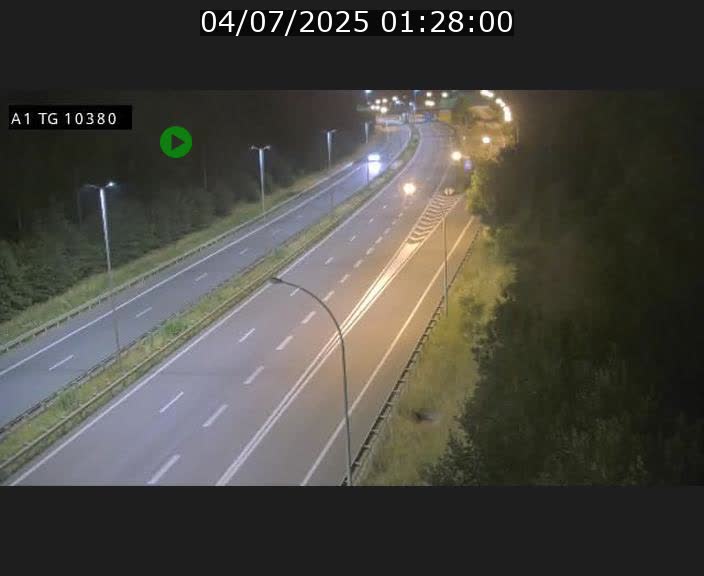 Traffic live webcam Luxembourg Senningerberg - A1 direction Luxembourg Kirchberg - BK 10.3