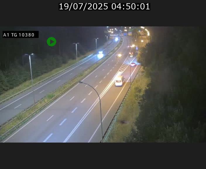 Traffic live webcam Luxembourg Senningerberg - A1 direction Luxembourg Kirchberg - BK 10.3