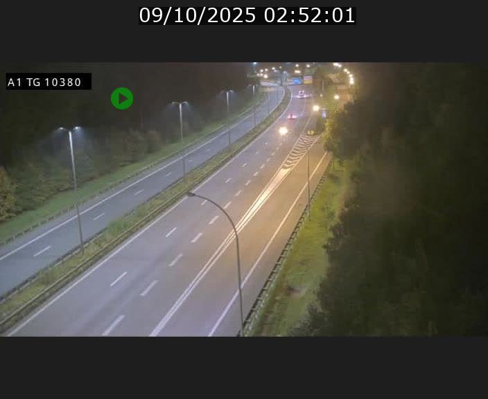 Traffic live webcam Luxembourg Senningerberg - A1 direction Luxembourg Kirchberg - BK 10.3