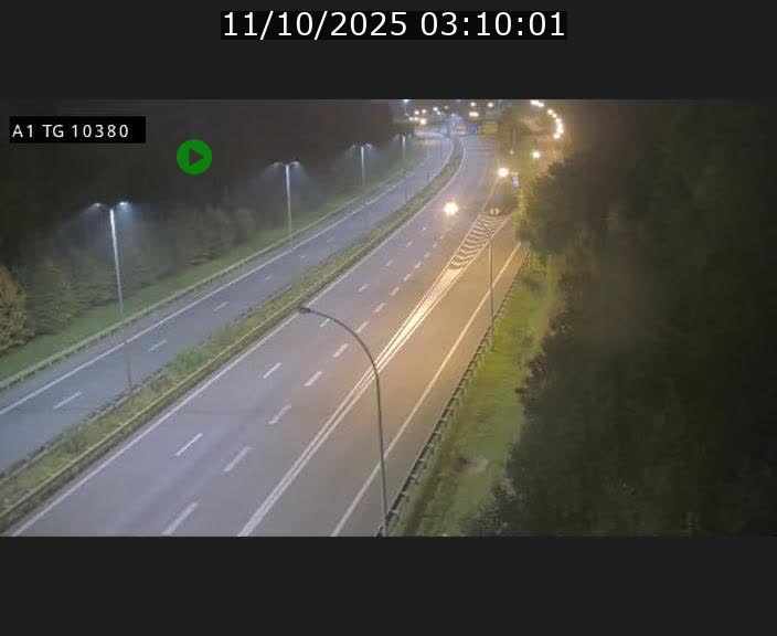 Traffic live webcam Luxembourg Senningerberg - A1 direction Luxembourg Kirchberg - BK 10.3