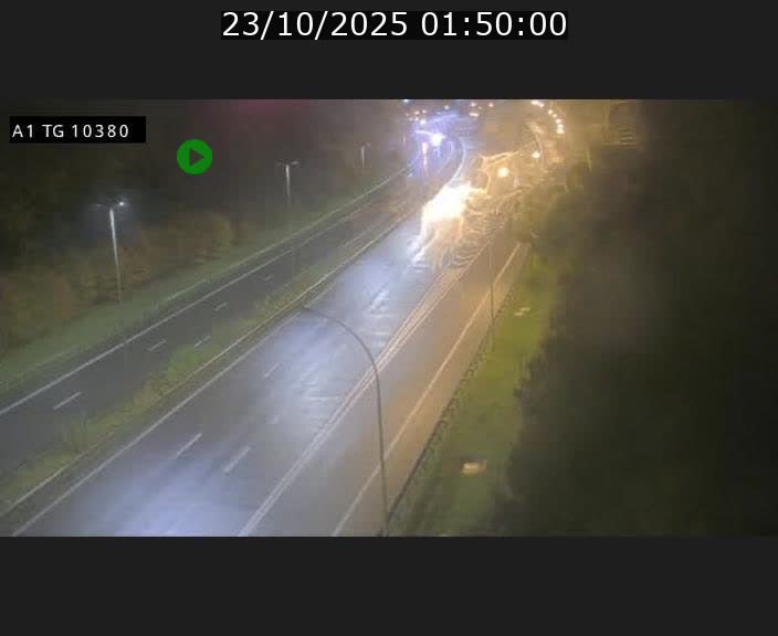 Traffic live webcam Luxembourg Senningerberg - A1 direction Luxembourg Kirchberg - BK 10.3
