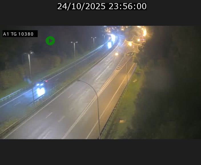 Traffic live webcam Luxembourg Senningerberg - A1 direction Luxembourg Kirchberg - BK 10.3