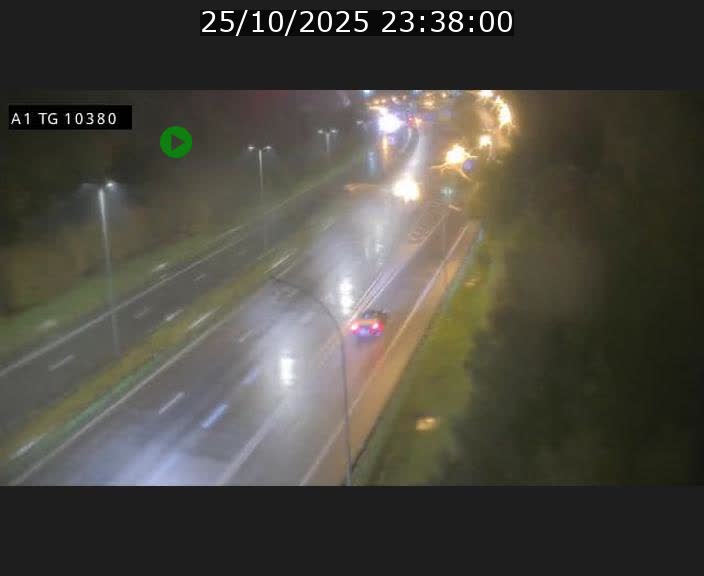 Traffic live webcam Luxembourg Senningerberg - A1 direction Luxembourg Kirchberg - BK 10.3